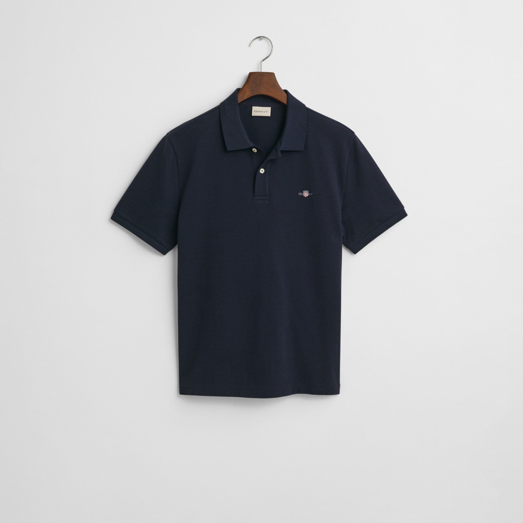 GANT Erkek Lacivert Regular Fit Polo