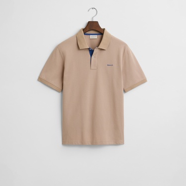  GANT Erkek Bej Regular Fit Polo