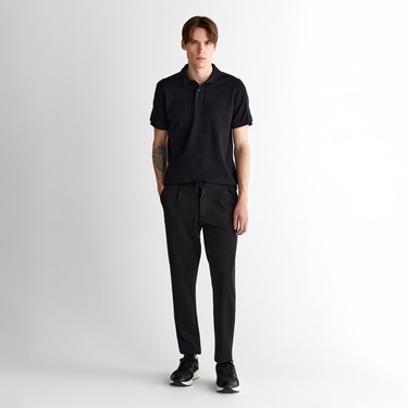  GANT Erkek Siyah Regular Fit Logolu Polo