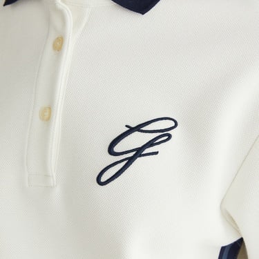  GANT Kadın Krem Logolu Polo