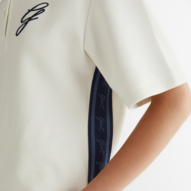  GANT Kadın Krem Logolu Polo