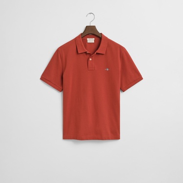  GANT Erkek Turuncu Regular Fit Polo