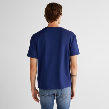  GANT Erkek Mavi Relaxed Fit T-Shirt