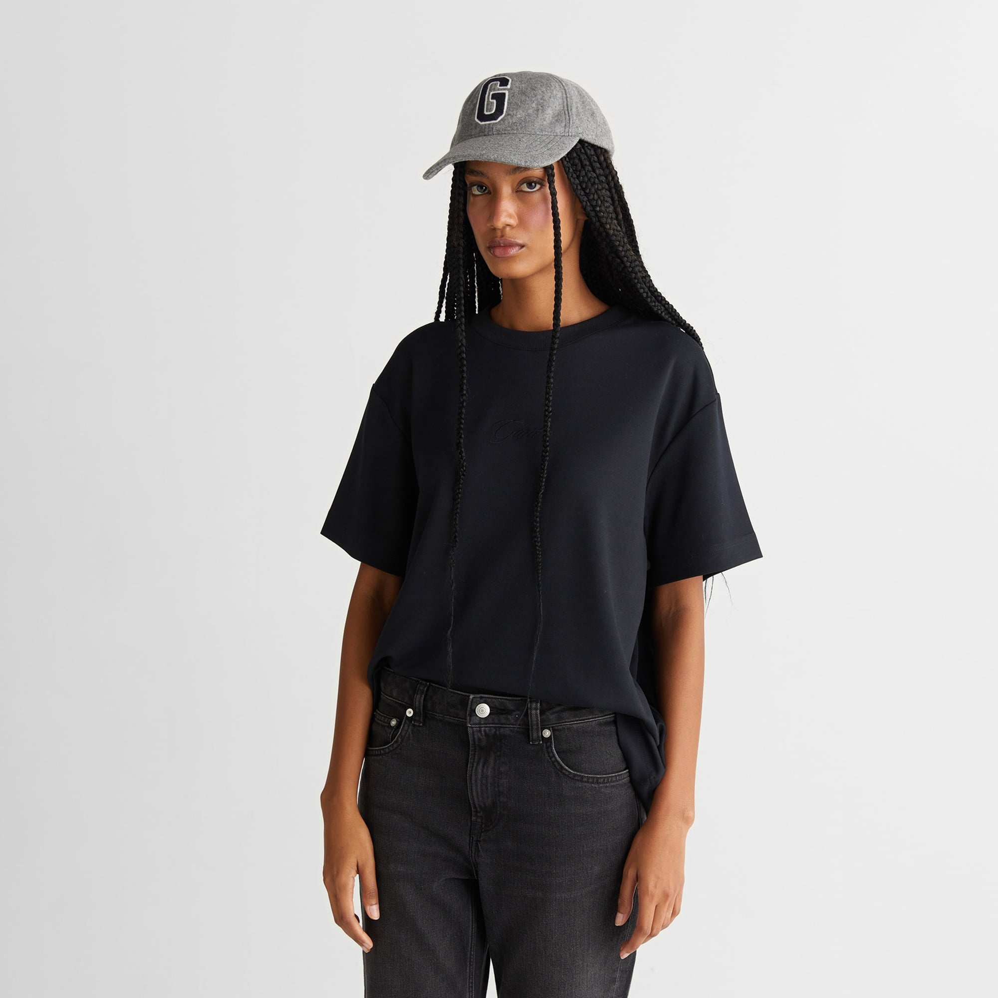 Gant logo c-neck t-shirt