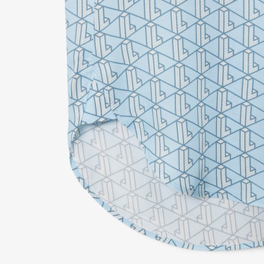  Lacoste Monogram Kadın Mavi Gömlek