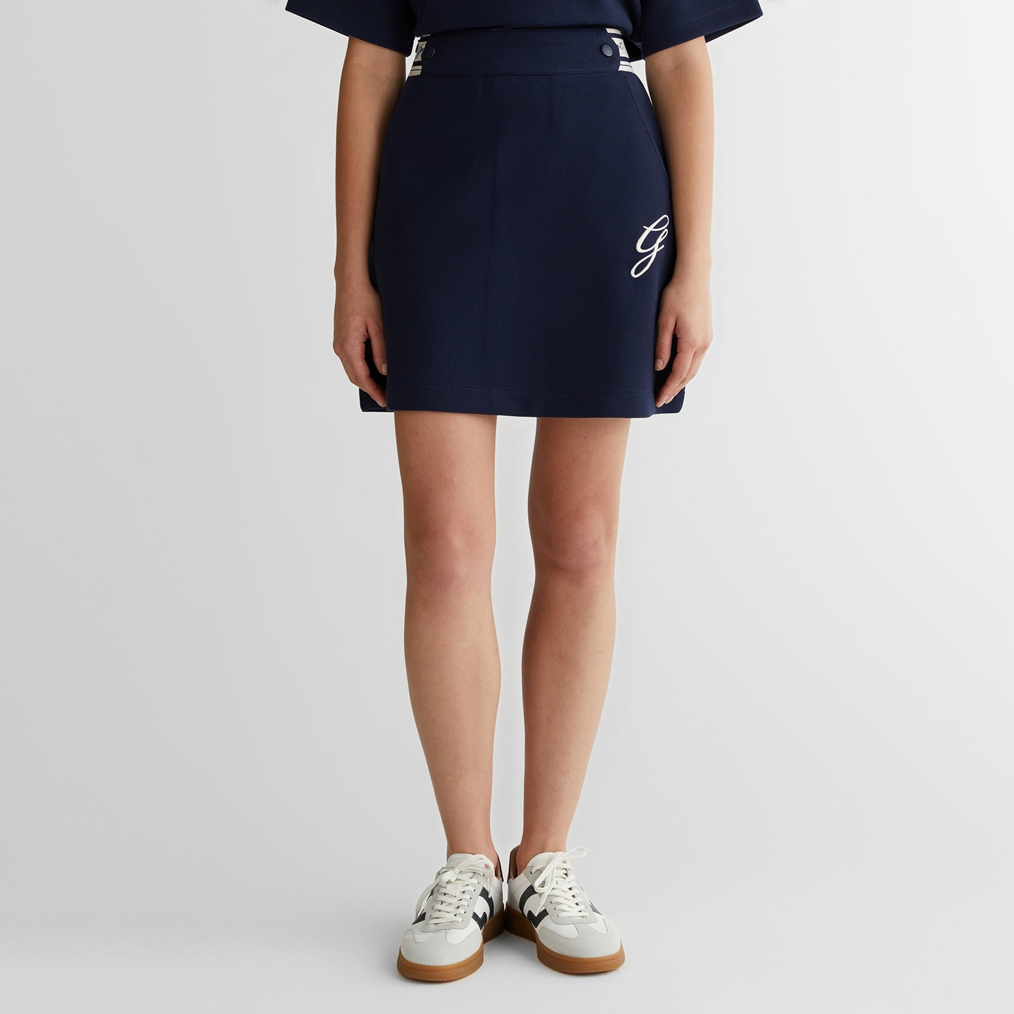 GANT Kadın Lacivert Logolu Etek