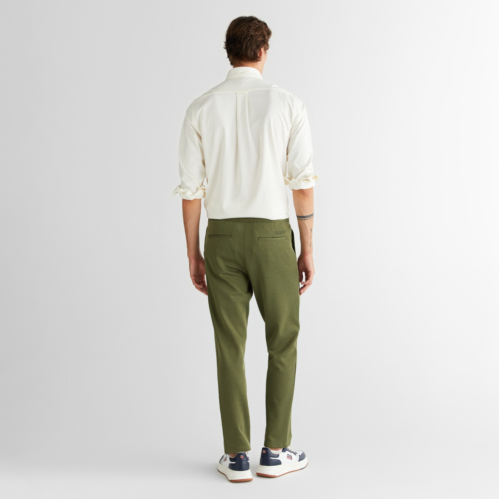 GANT Erkek Yeşil Jogger Fit Pantolon