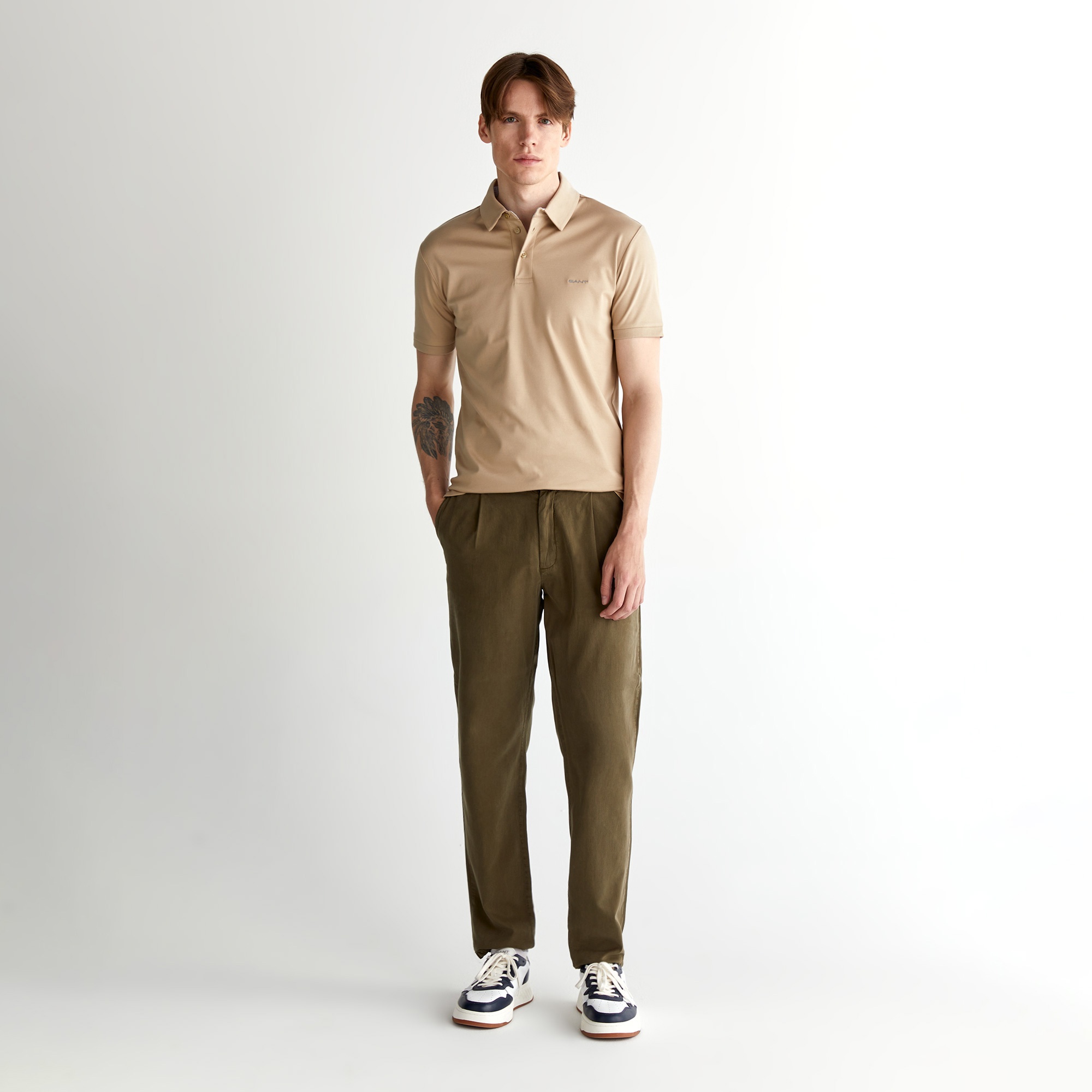 GANT Erkek Yeşil Jogger Fit Pantolon