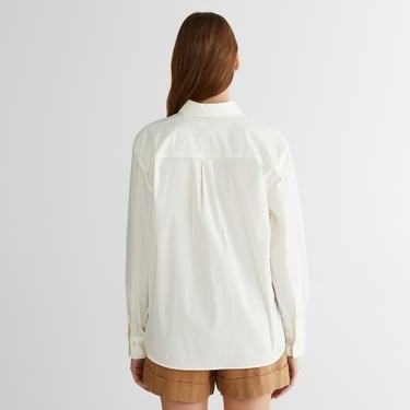  GANT Kadın Krem Klasik Yaka Gömlek