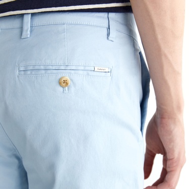  GANT Erkek Mavi Slim Fit Şort