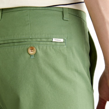  GANT Erkek Yeşil Slim Fit Şort