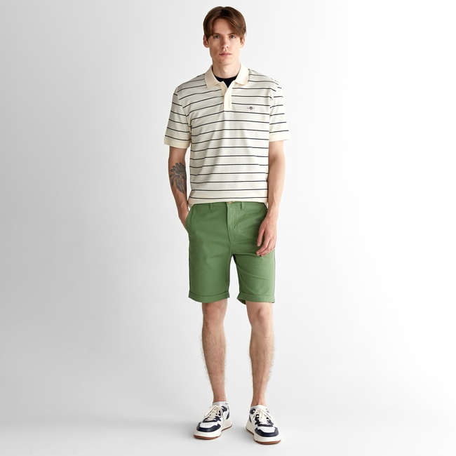  GANT Erkek Yeşil Slim Fit Şort