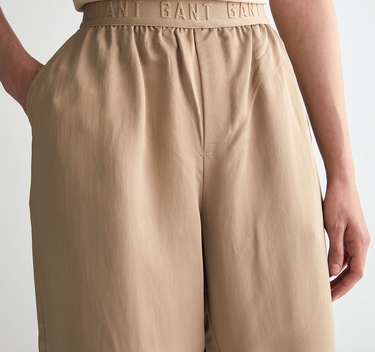  GANT Kadın Bej Regular Fit Pantolon