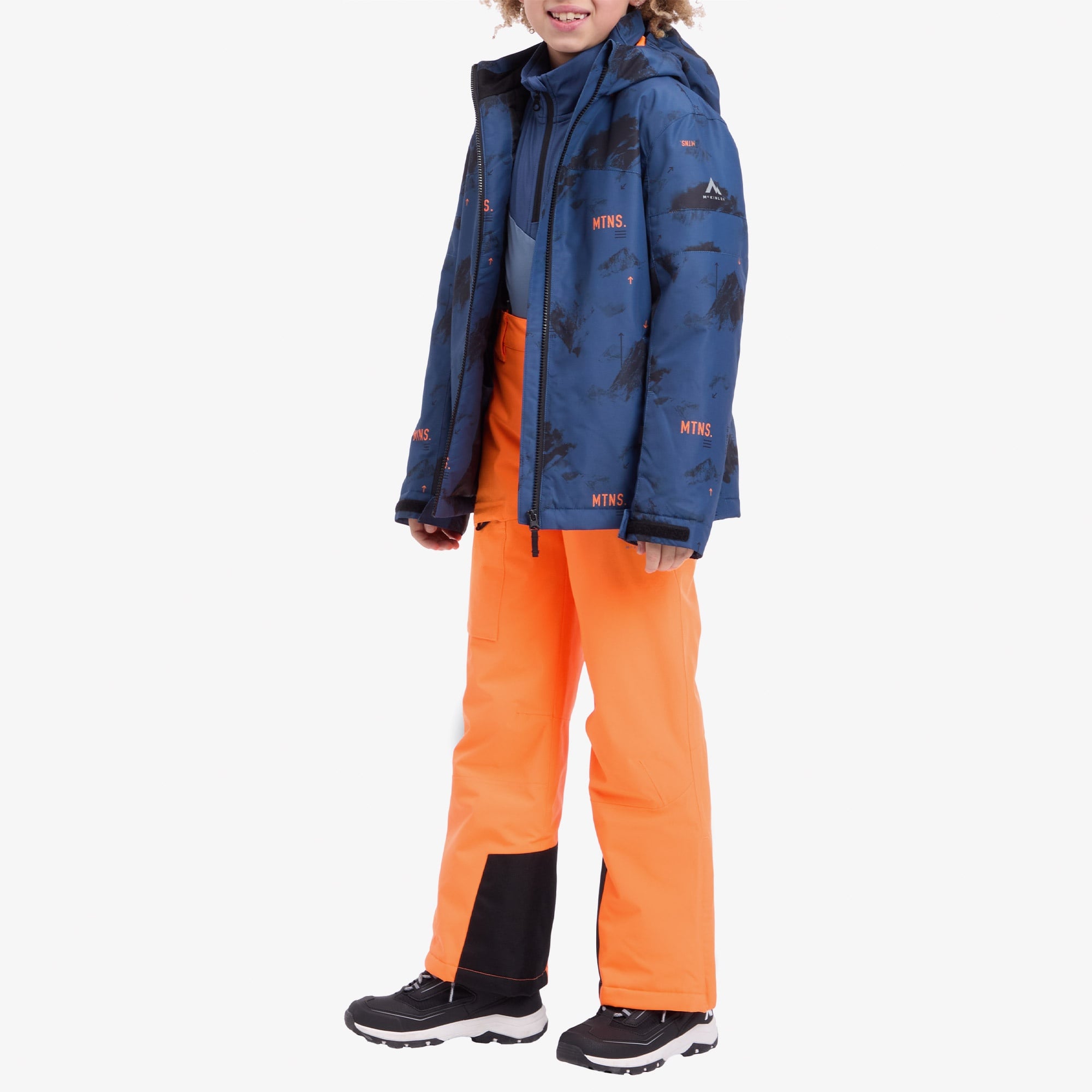 McKinley Hector II B Erkek Siyah Kayak Montu