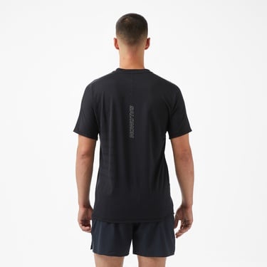  Salomon Sense Aero Ss Gfx Erkek Siyah T-Shirt