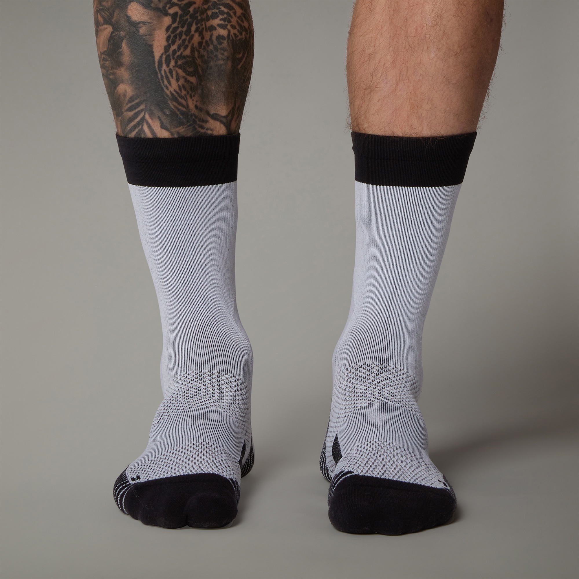 The North Face Trail Run Light Crew Unisex Beyaz Koşu Çorabı