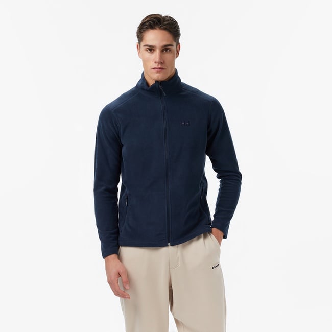  Helly Hansen Fullzip Erkek Lacivert Outdoor Polar Mont