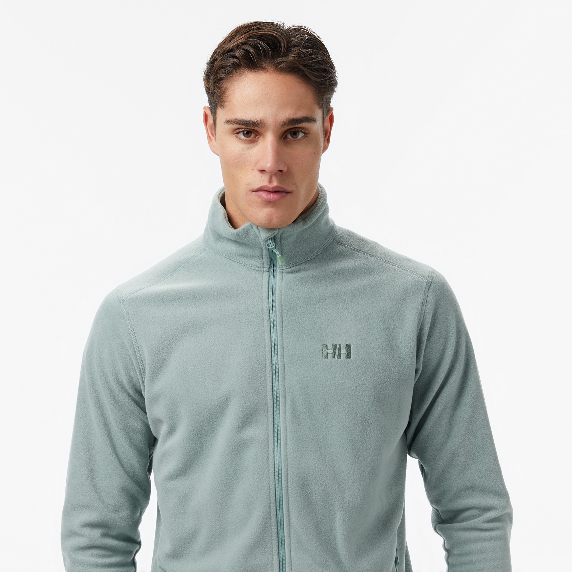 Helly Hansen Fullzip Erkek Yeşil Outdoor Polar Mont