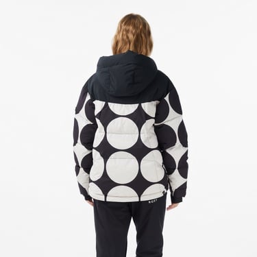  Roxy Alofted Puffy Kadın Gri Kayak Montu