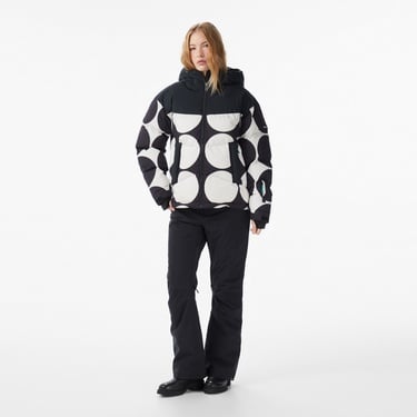  Roxy Alofted Puffy Kadın Gri Kayak Montu