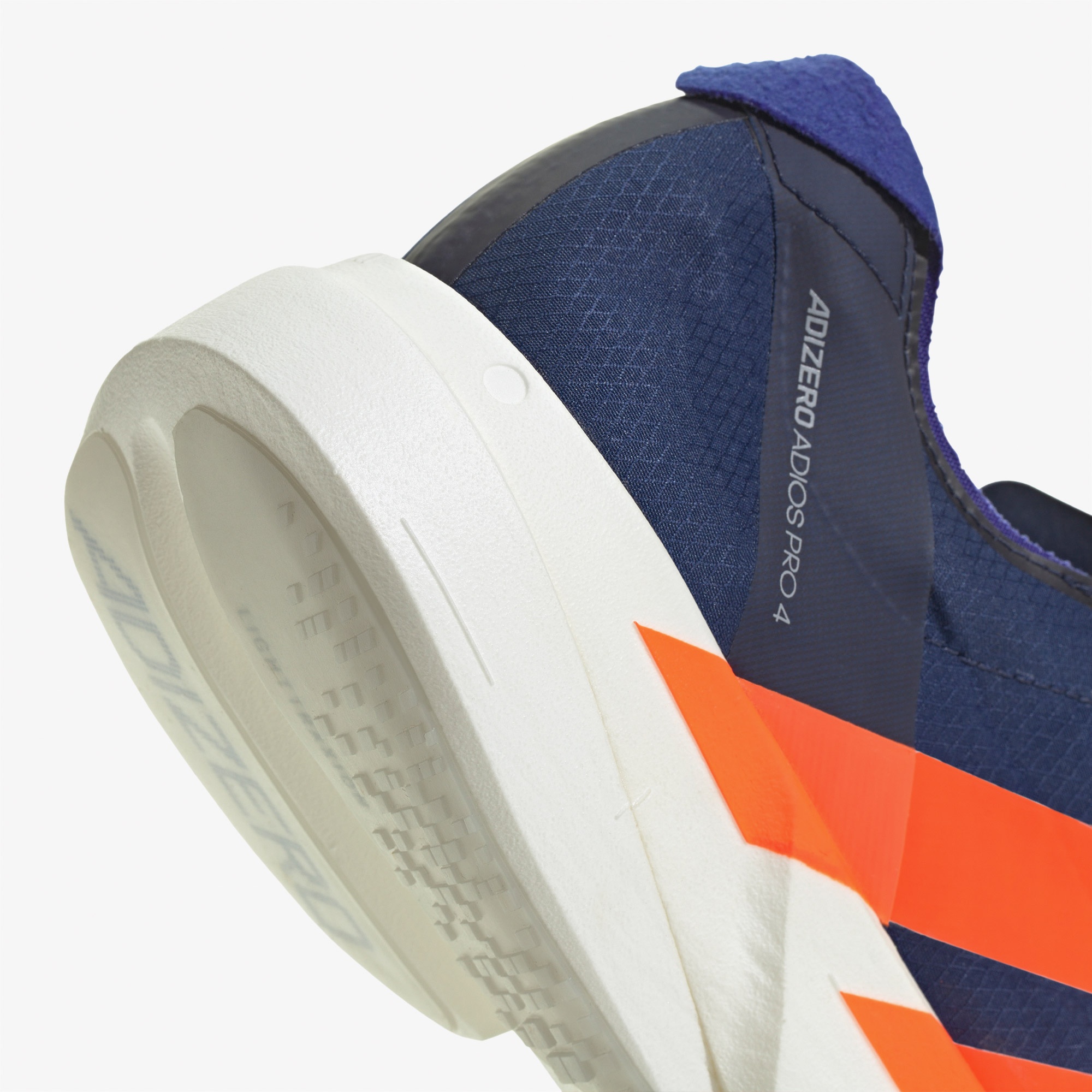 adidas Adizero Adios Pro 4 Erkek Mavi Koşu Ayakkabısı