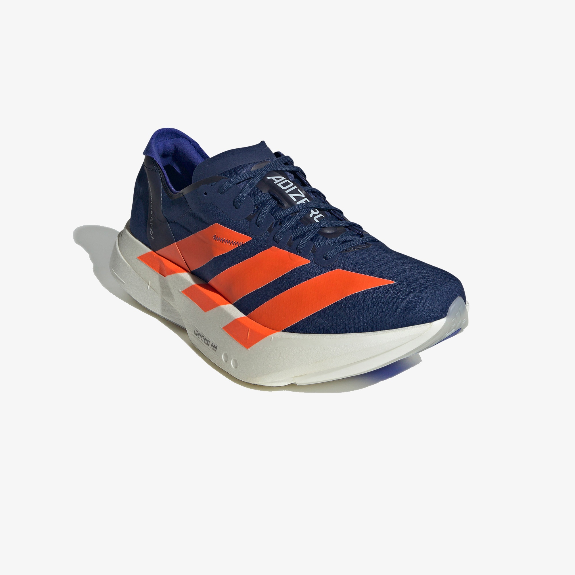 adidas Adizero Adios Pro 4 Erkek Mavi Koşu Ayakkabısı