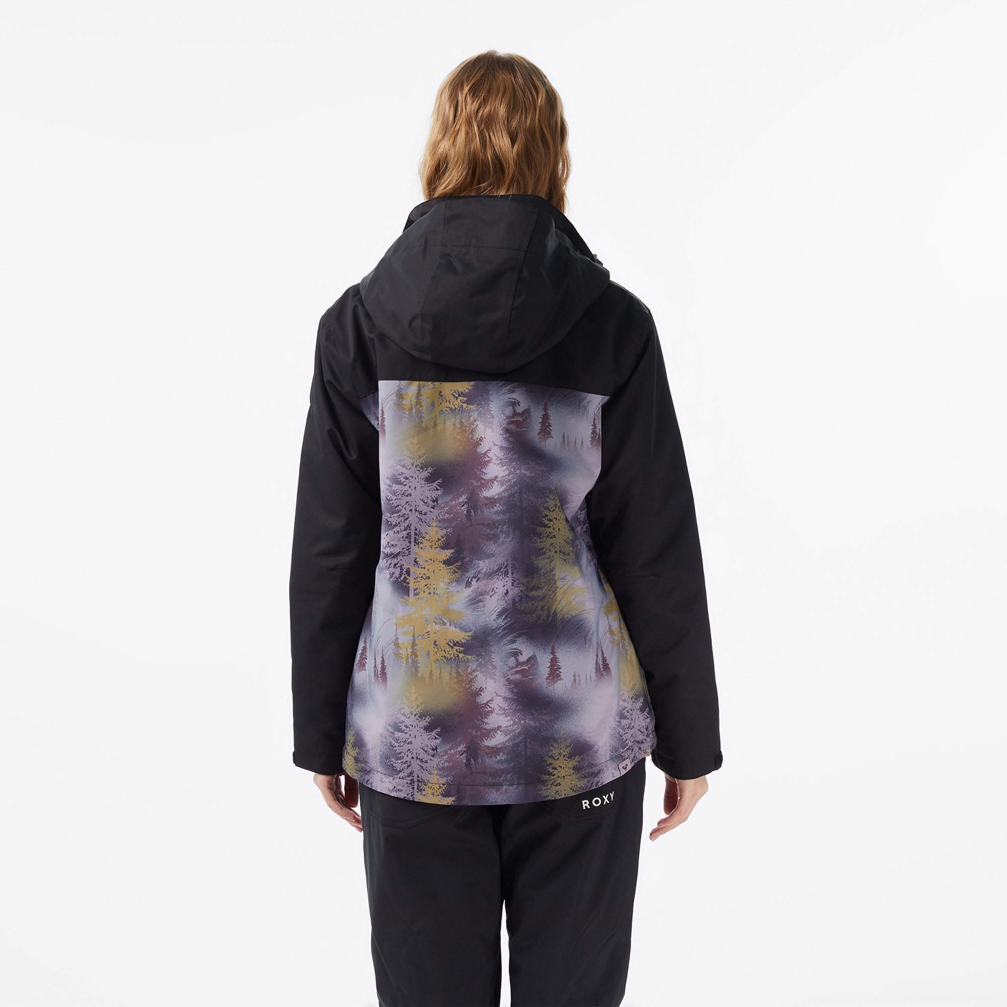 Roxy Jetty Block Kadın Gri Kayak Montu