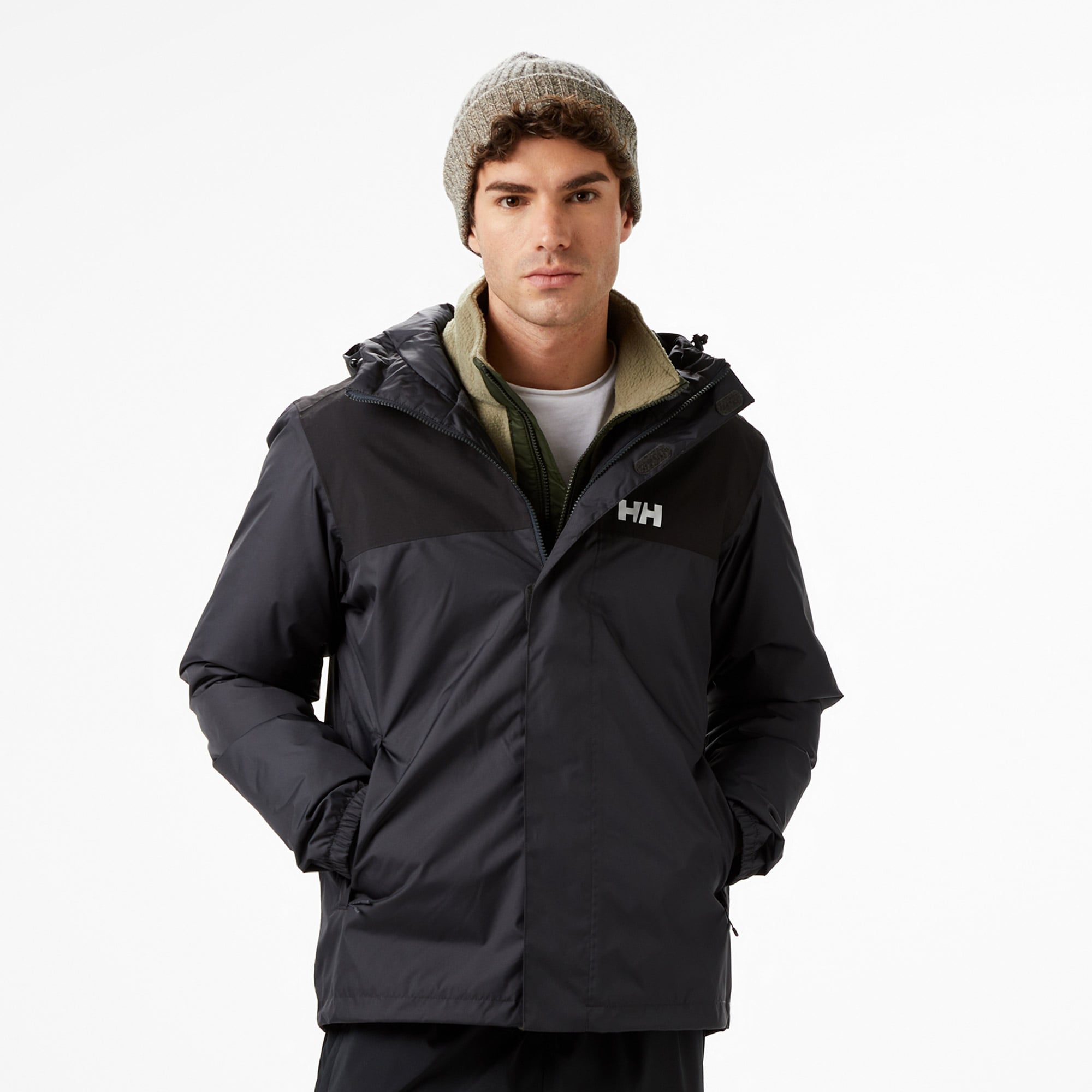  Helly Hansen Vancouver Fleece Lined Erkek Siyah Outdoor Mont