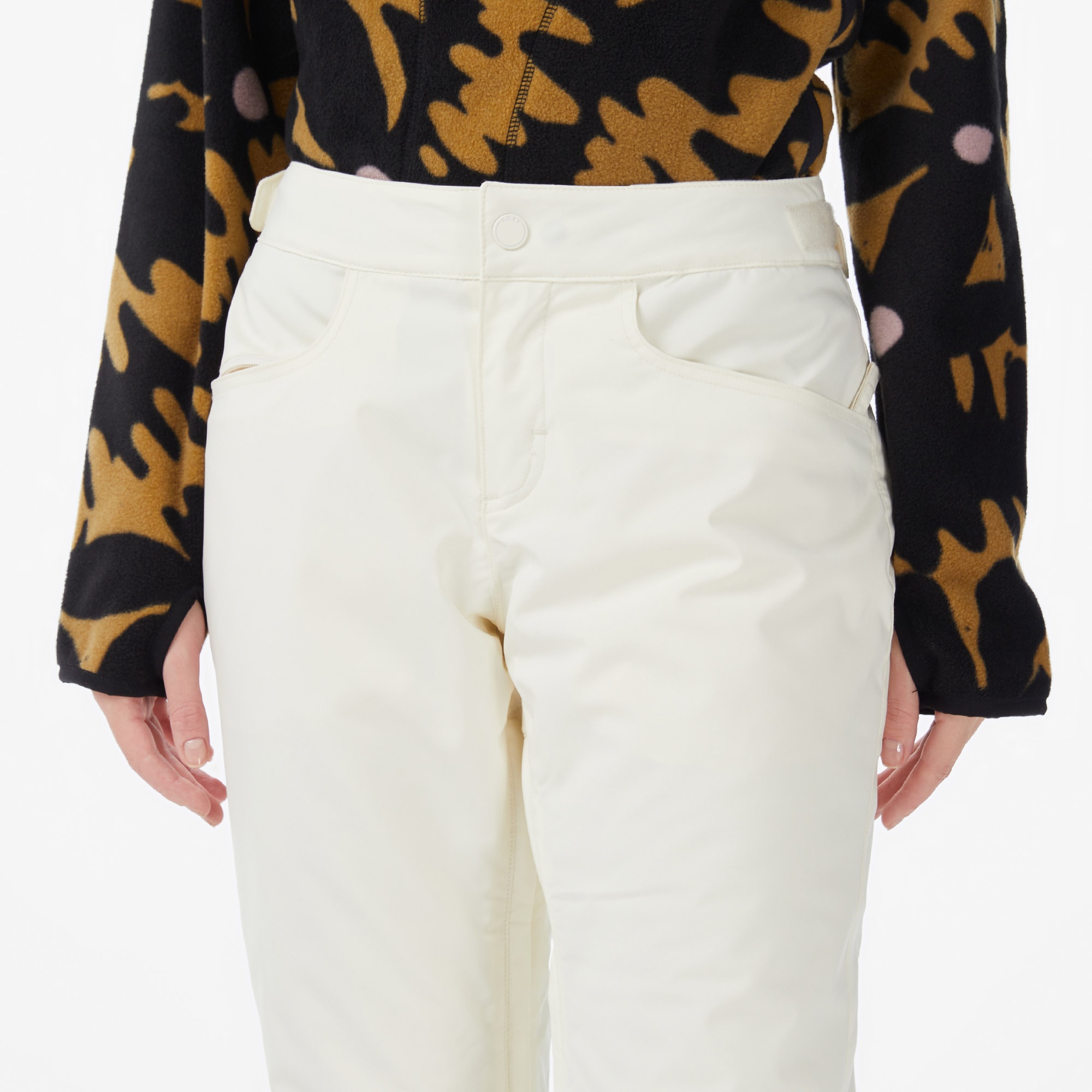 Roxy Backyard Pt Kadın Beyaz Kayak Pantolonu