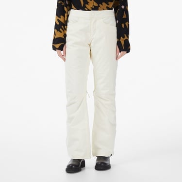  Roxy Backyard Pt Kadın Beyaz Kayak Pantolonu