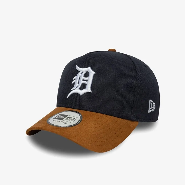  New Era Suede Visor E-Frame Detroit Tigers Unisex Mavi Şapka