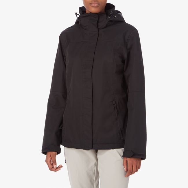  Mc Kinley Terang Shell II Kadın Siyah Outdoor Mont