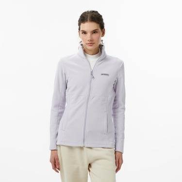  Columbia Basin Trail III Full Zip Kadın Mor Outdoor Polar