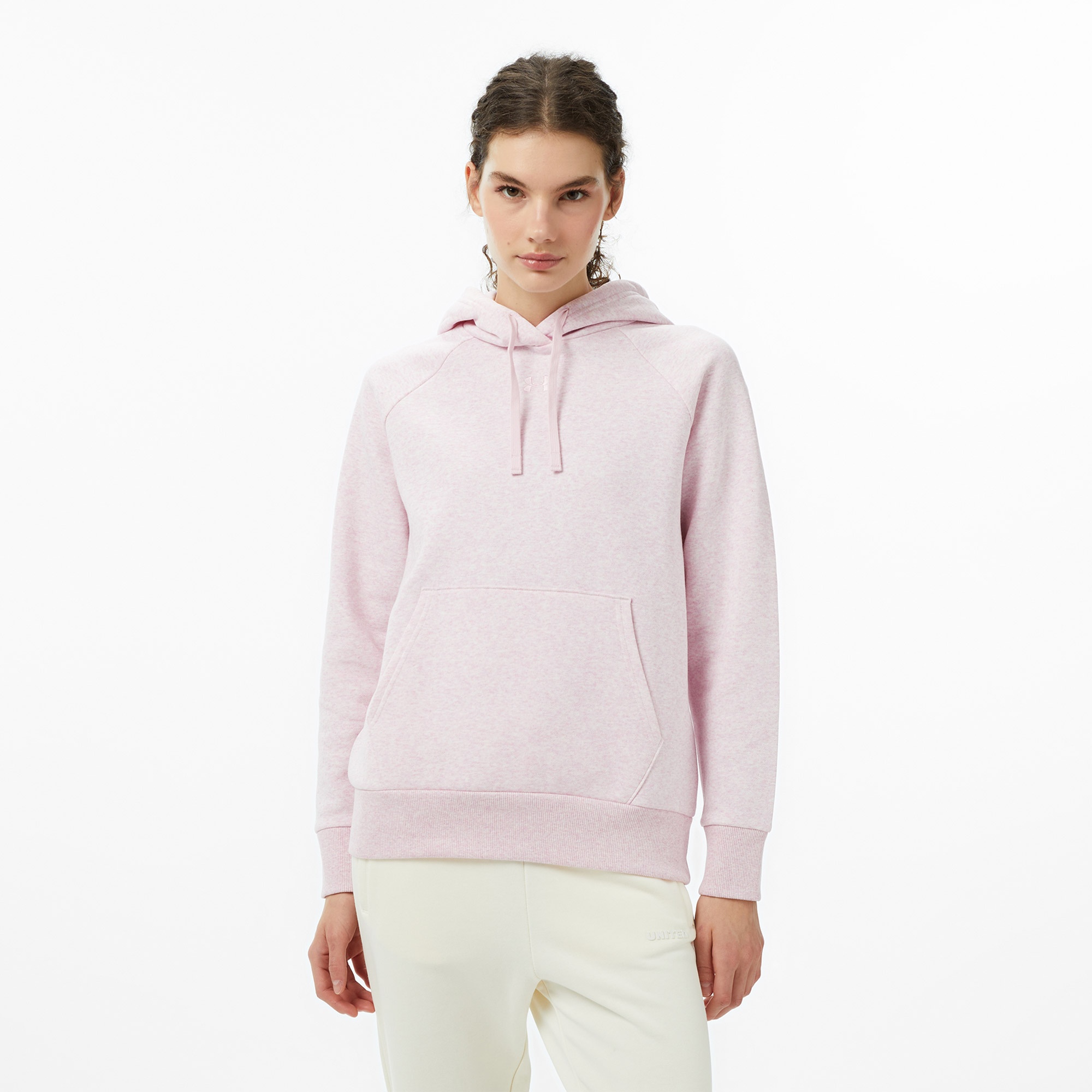 Under Armour Rial Fleece Kadın Pembe Sweatshirt