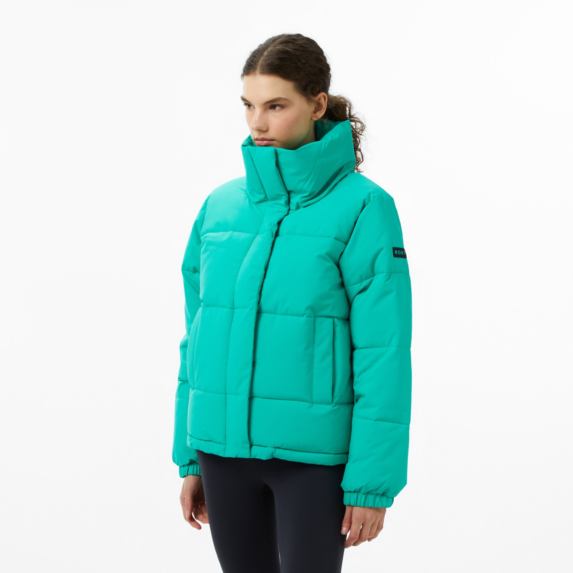  Roxy Snow Winter Rebel Kadın Yeşil Kayak Montu