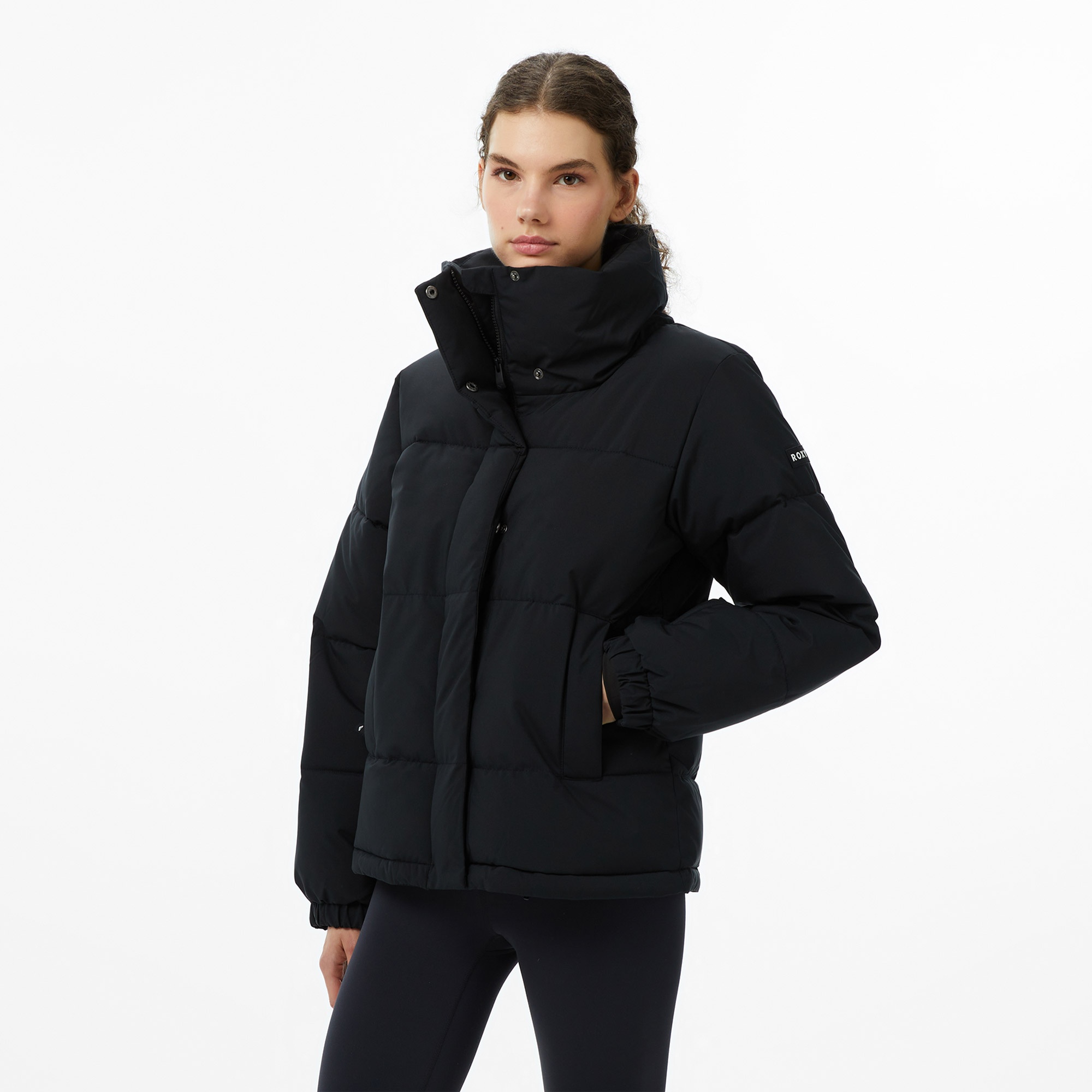 Roxy Snow Winter Rebel Kadın Gri Kayak Montu