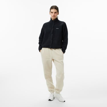  Columbia Jasper Ridge Pebbled Fleece Full Snap Kadın Siyah Outdoor Sweatshirt