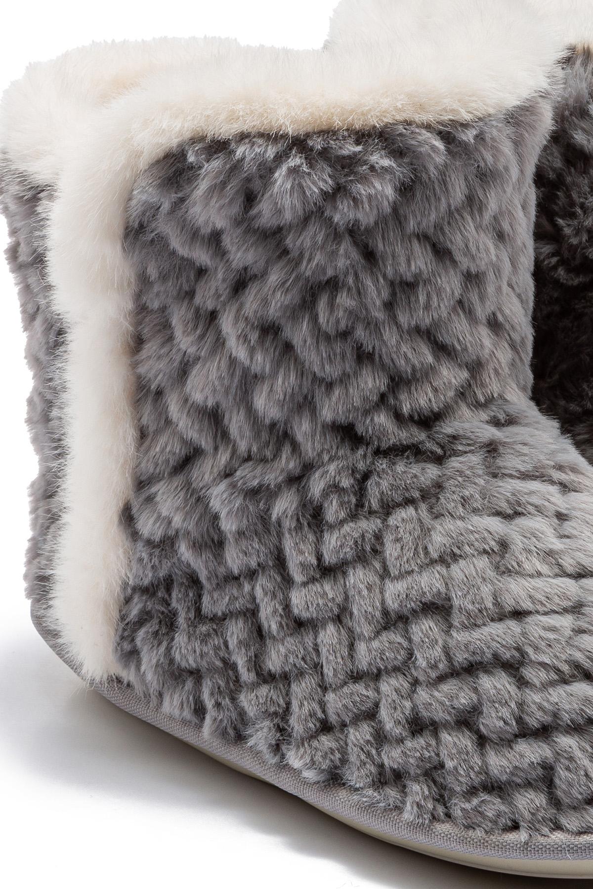 Yasmin Kadın Ev Botu Gri 36/41