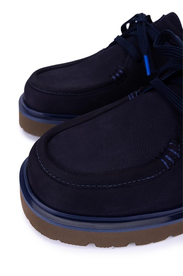  Tamer Tanca Erkek Lacivert Loafer Ayakkabı