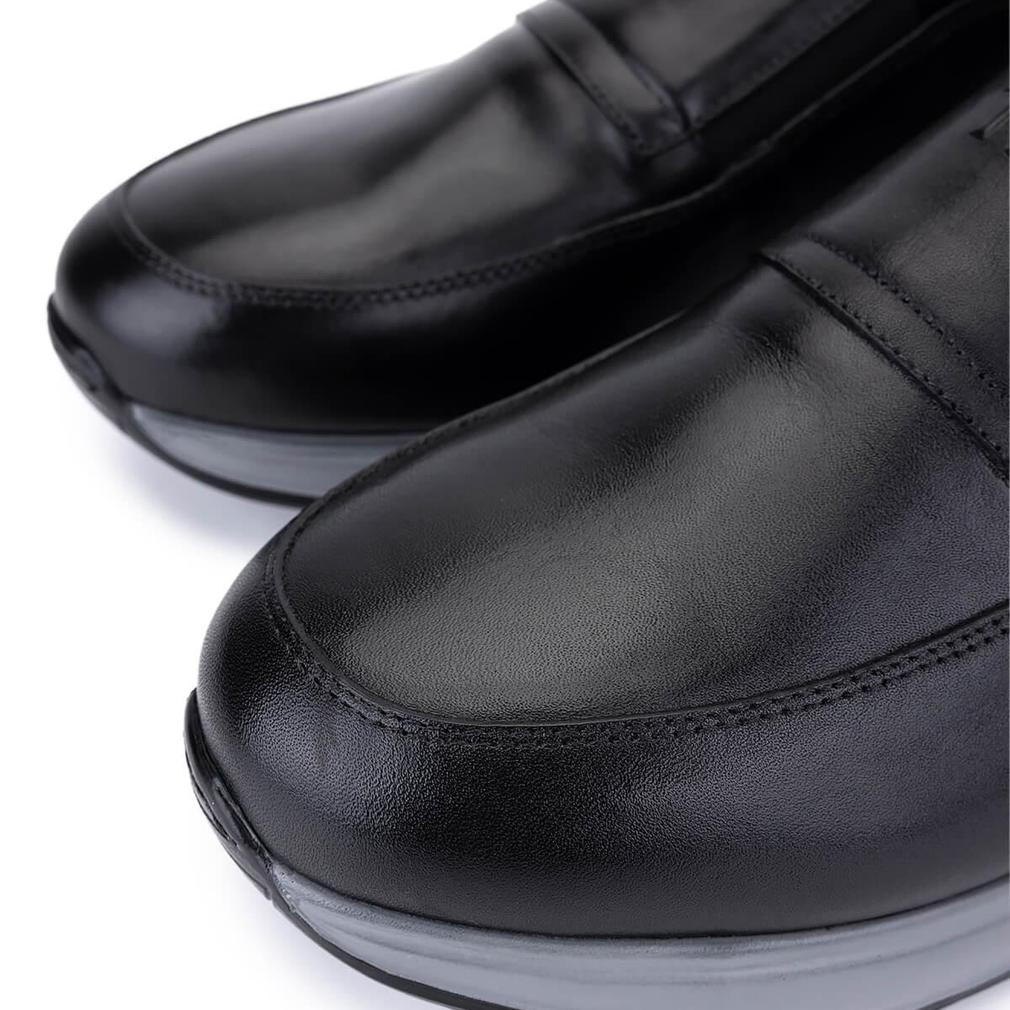 Tamer Tanca Erkek Hakiki Deri Siyah Sneakers & Spor Ayakkabı