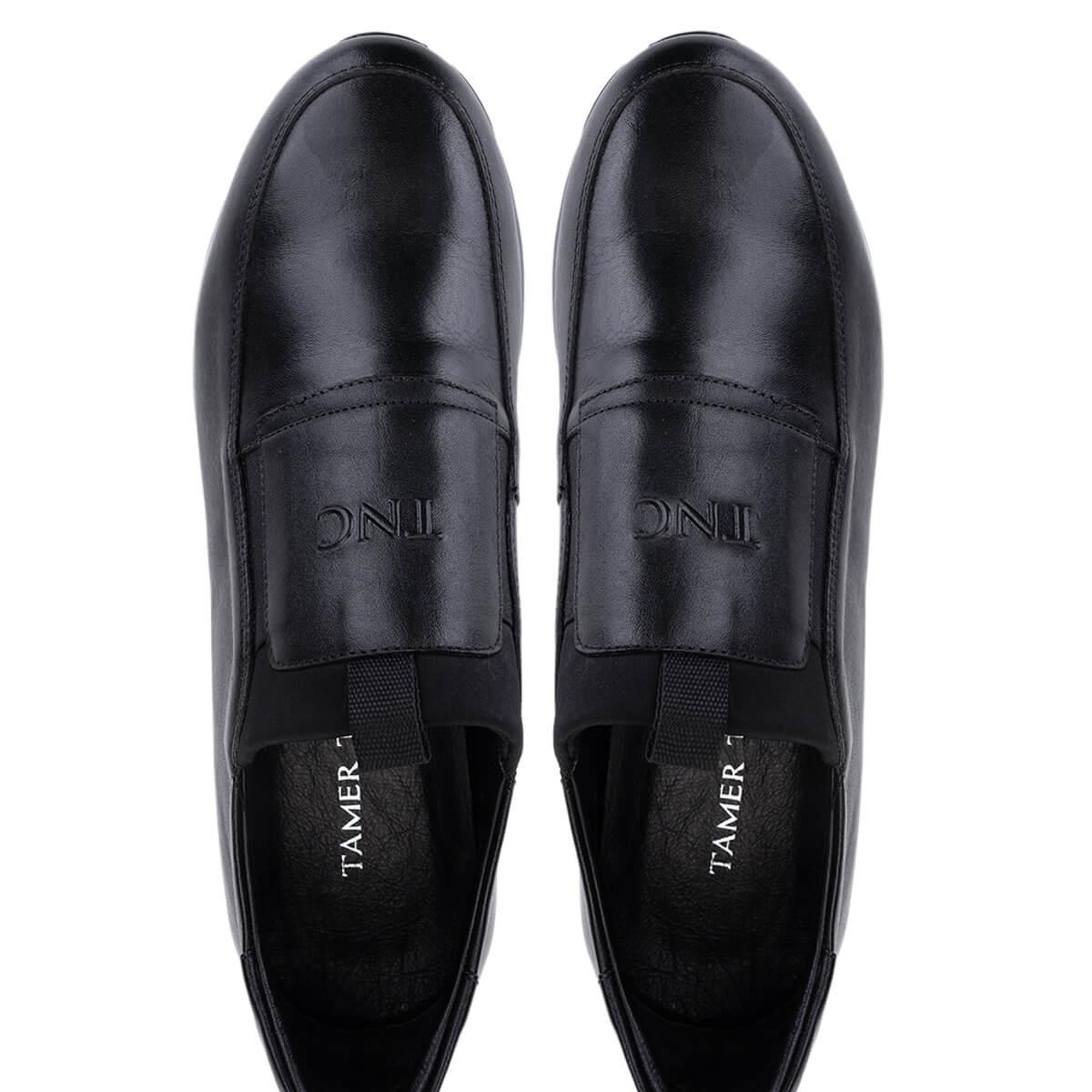 Tamer Tanca Erkek Hakiki Deri Siyah Sneakers & Spor Ayakkabı