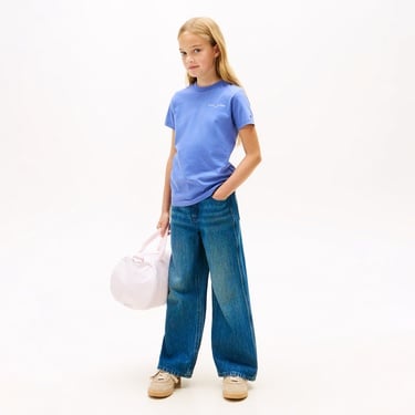  Tommy Hilfiger Mini Corp Çocuk Mavi T-Shirt