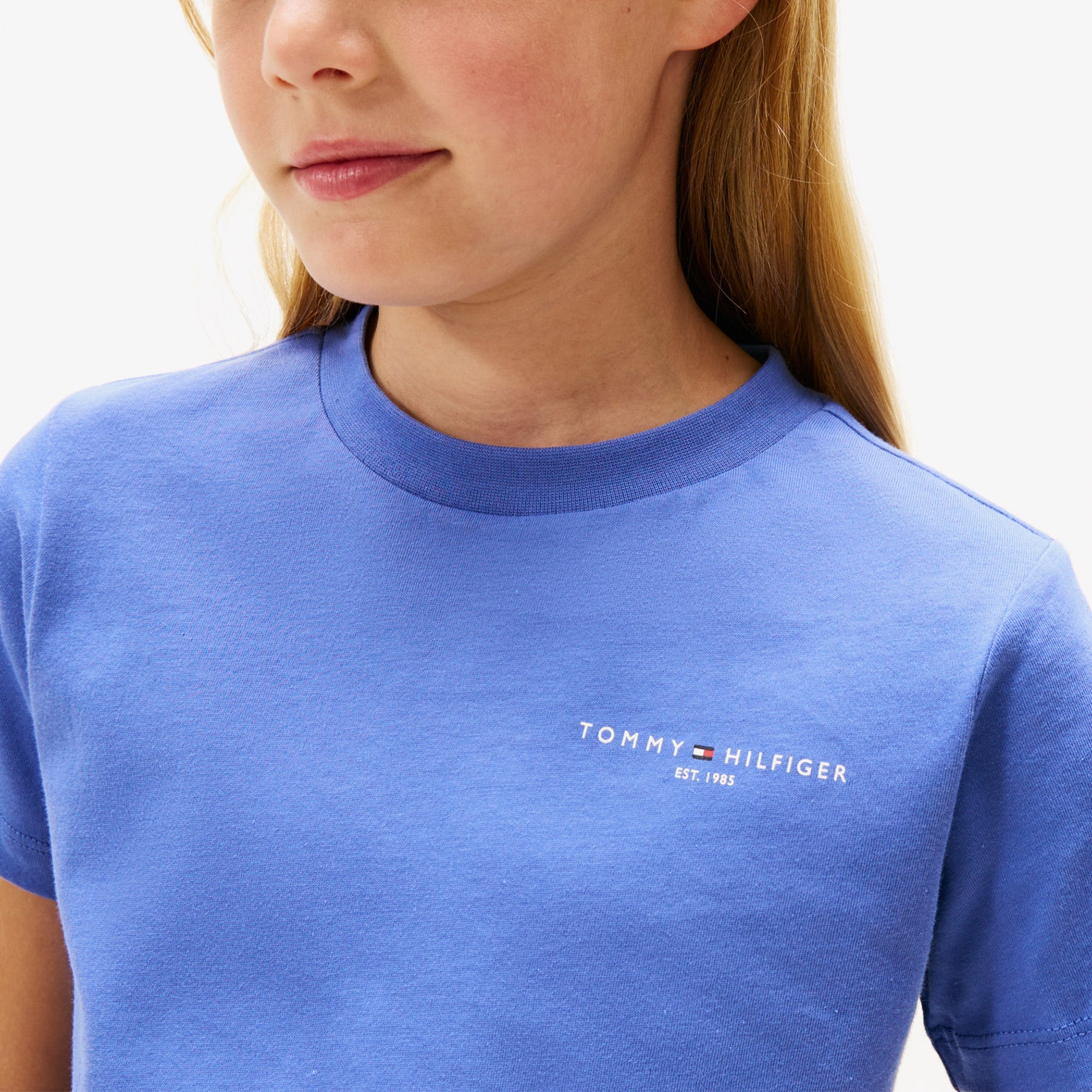 Tommy Hilfiger Mini Corp Çocuk Mavi T-Shirt