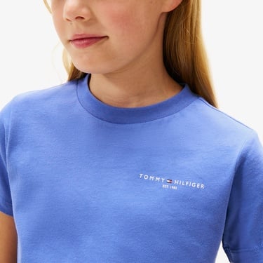  Tommy Hilfiger Mini Corp Çocuk Mavi T-Shirt