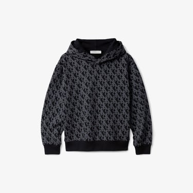  Calvin Klein Logo Çocuk Siyah Sweatshirt