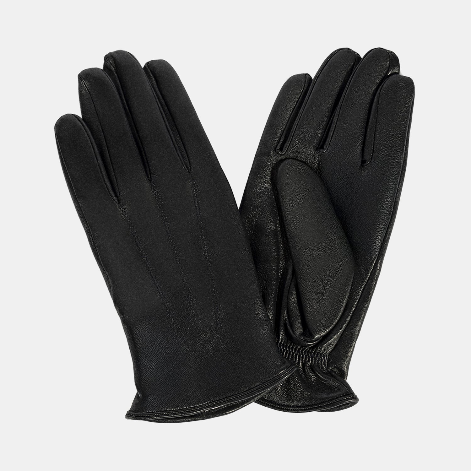  Erkek Lacivert Deri Eldiven