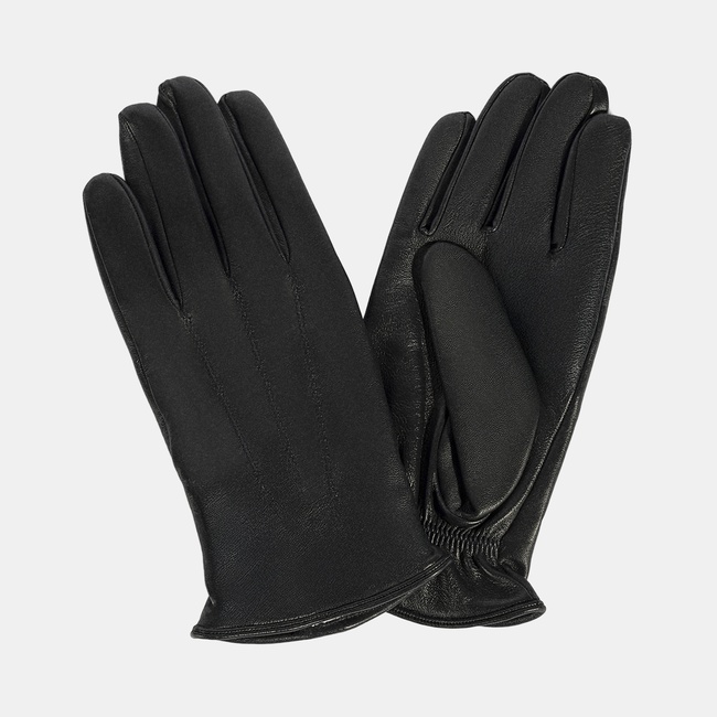  Erkek Lacivert Deri Eldiven