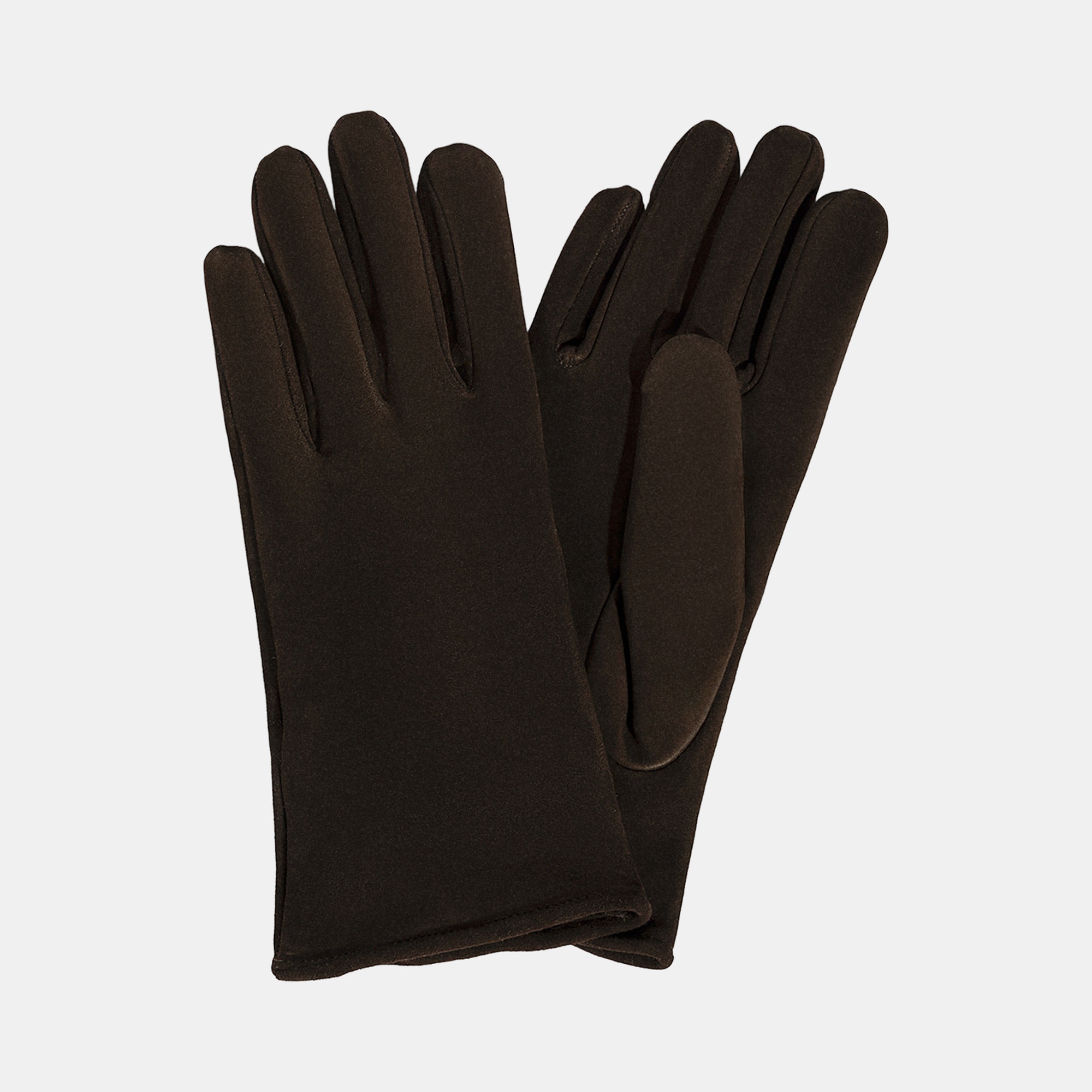 Kadın Acı Kahve Süet Deri Eldiven