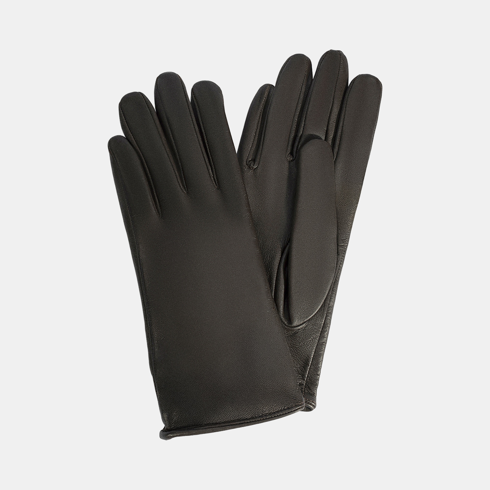 Kadın Koyu Kahve Deri Eldiven