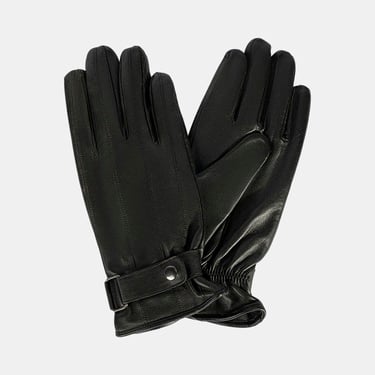  DESA Siyah Tokalı Erkek Deri Eldiven